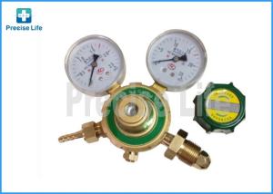 Quality Hospital Medical Gas System G5/8 male Oxygen regulator with 2 gauge wholesale