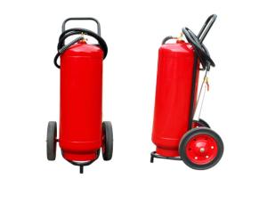 Quality Omecfire 25kg Wheeled Dry Chemical Fire Extinguisher Customized Logo wholesale
