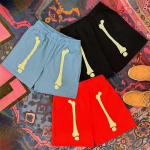 Custom Summer Breathable Shorts Skull Print Logo Clothing Manufacturer