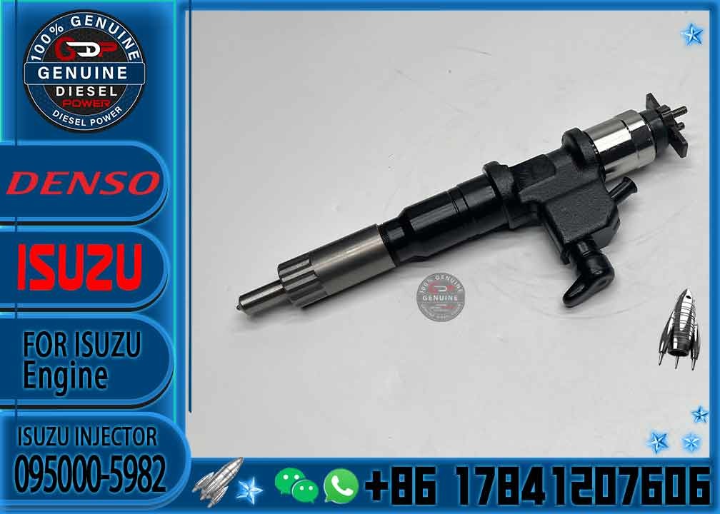 High Quality Common Rail Injector 095000-5980 095000-5981 095000-5982 for 6WF1 6WG1 Diesel Nozzle Assembly