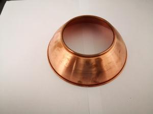 Quality OEM ODM Circular Chrome Plated Metal Spinning Parts wholesale