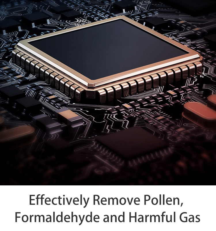 Photocatalysis 70m2 Home Cleaner Air Purifier 254nm UV