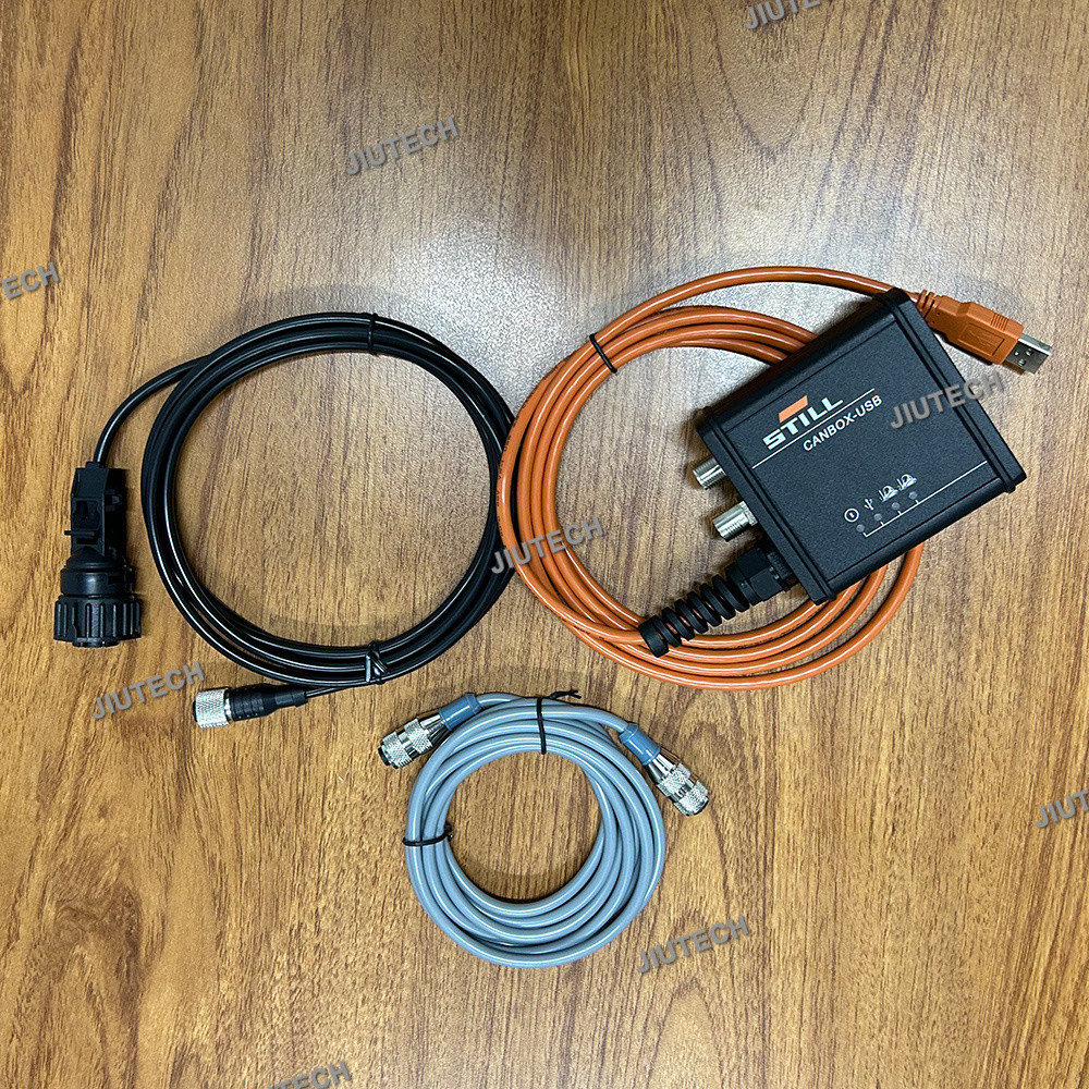 8.21 For Still Incado Box Diagnostic Kit for Still USB Interface forklift canbox FOR STILL Forklift Scanner Tools+tablet