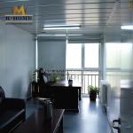 Waterproof Temporary Prefabricated Portable Office Buildings