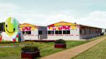 pre build K type prefabricated house with light steel structure and sandwich