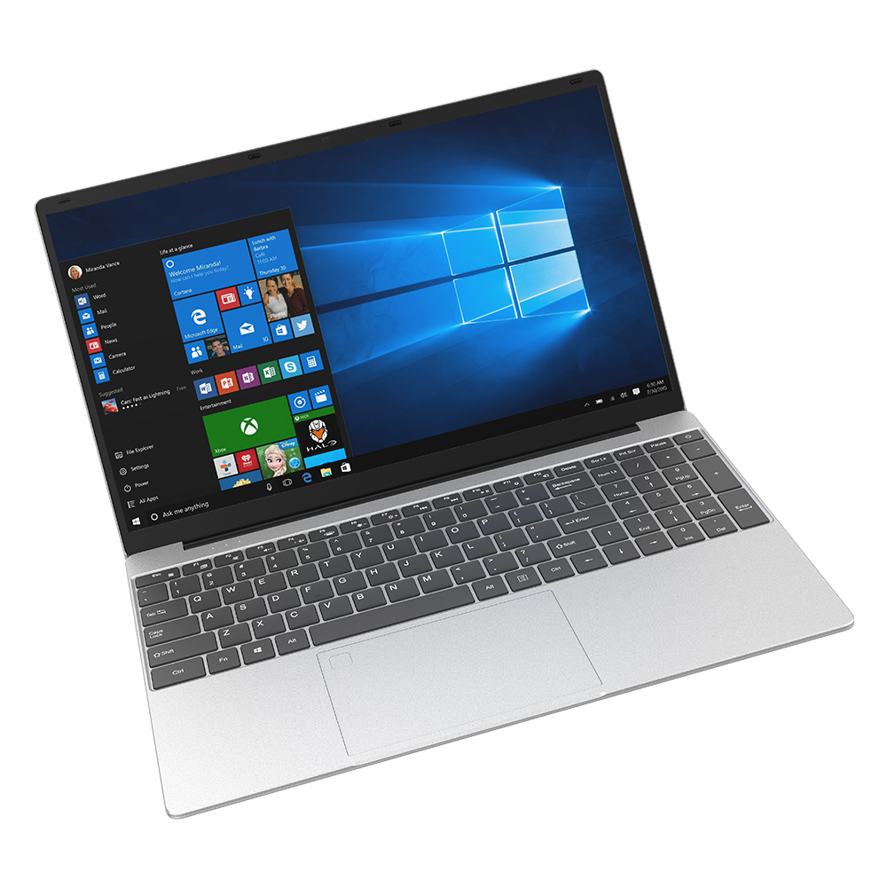 15.6inch Intel N5105 RAM 16GB Business Notebook Laptops with 18 20mm Thickness and After-Sales Service