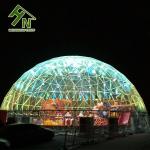 Transparent Big Dome Tent Outdoor Diameter 30m Galvanised Steel Frame