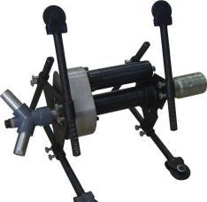 Quality Abrasive Steel Pipe Shot Blasting Machine , Stable Pipe Blasting Equipment wholesale