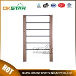 outdoor fitness equipments WPC materials based street workout bars