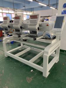 Quality 2 Heads computerized embroidery machine suitable for logo embroidery T-shirt cap and jacket wholesale