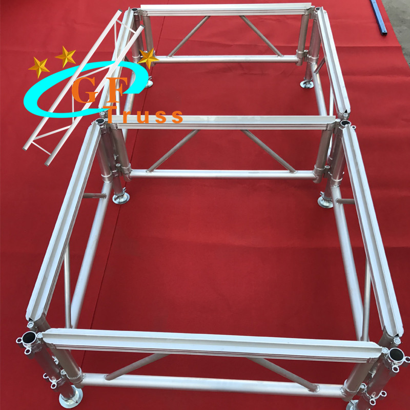 Acrylic Wedding Stage / Acrylic Platform Stage / Swimming Pool Glass Stage