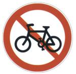 Sale Non-motor Vehicles Prohibition Driving Signs Reflective Film Round Metal