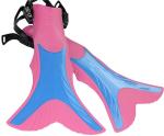 Adjustable Mermaid Tail Fin Flipper For Youth Children's Diving Training