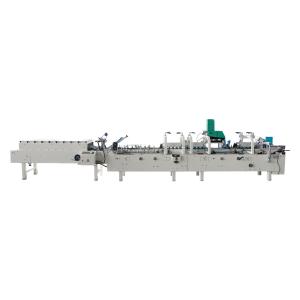 Quality Straight Line Glue Evenly Automatic Cardboard Aluminum foil Box Folder Gluer Machine wholesale