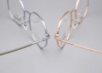 Fashion Metal Frame Eyeglasses Unisex Full Rim Frame Metal Optical