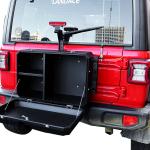 2018-2019 Year Universal Aluminum Alloy Storage Box for Jeep Wrangler 700x450x31