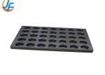 RK Bakeware China Foodservice Nonstick Square Muffin Baking Tray Crown Muffin