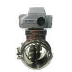 Sanitary Stainless Steel Clamp Butterfly Valve DN50 - 1200 With Multi Position