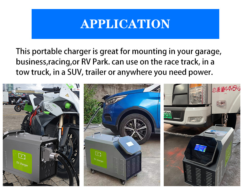 30KW Output Power Gbt Type 2 32A 22Kw Movable Powerbank Fast Intelligent Ocpp Car Charger Portable Dc Ev Charger