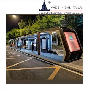 Quality Advertising 3600*3000mm 2500nit Smart Bus Shelter wholesale