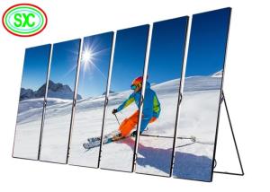 Quality Smart P2 Thin LED Poster Display 640mmx1920mm Cabinet Size For Shopping Malls wholesale