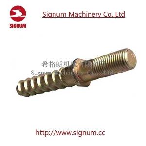 Quality Customized Design Double Head Zinc Plated Railway Screw Spike for Railroad wholesale