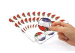 Circle Self Adhesive Vinyl Stickers , Customised Sticky Labels Diameter 5 Cm