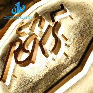 Quality Outdoor Wall Led Letter Channel Sign Metal 3d Acrylic Backlit Letter Sign wholesale