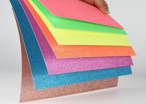 Quality Colourful Masking Self Adhesive Glitter Paper Christmas / Wedding Decoration wholesale