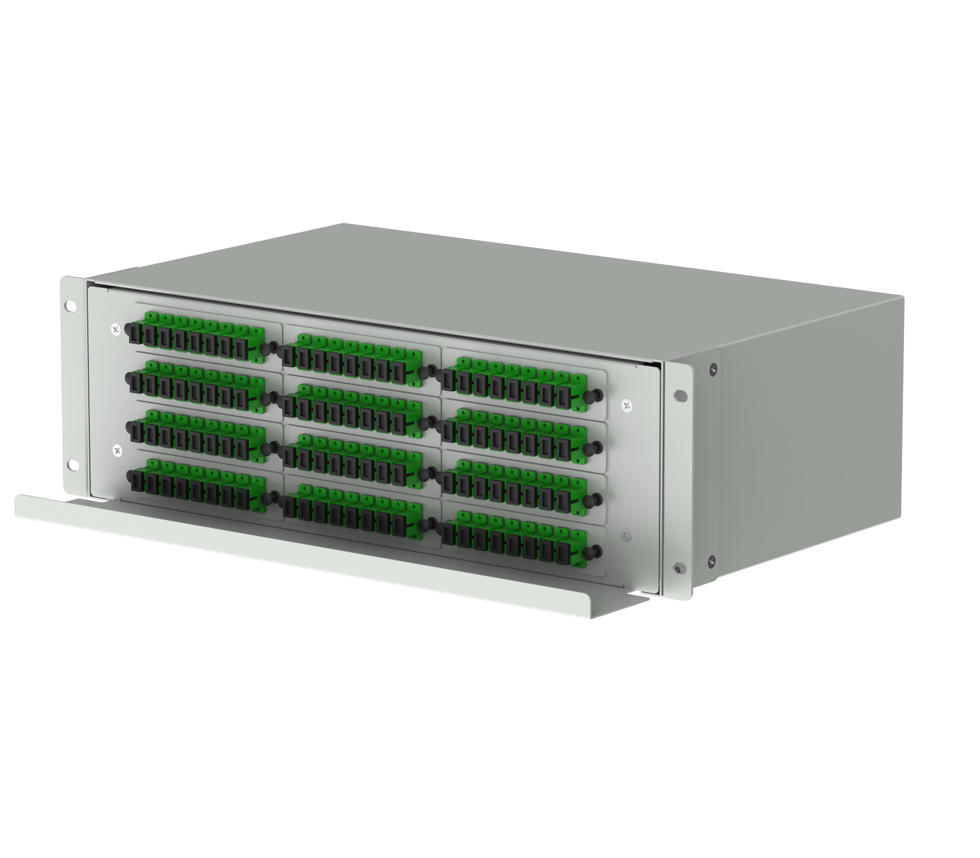 Data Center FTTX SC Type 96 Ports Optic Fiber Distribution Patchpanel Fiber Optic Equipment