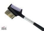Black Synthetic Hair Eyebrow Comb Brush Professional Makeup Brush Kits