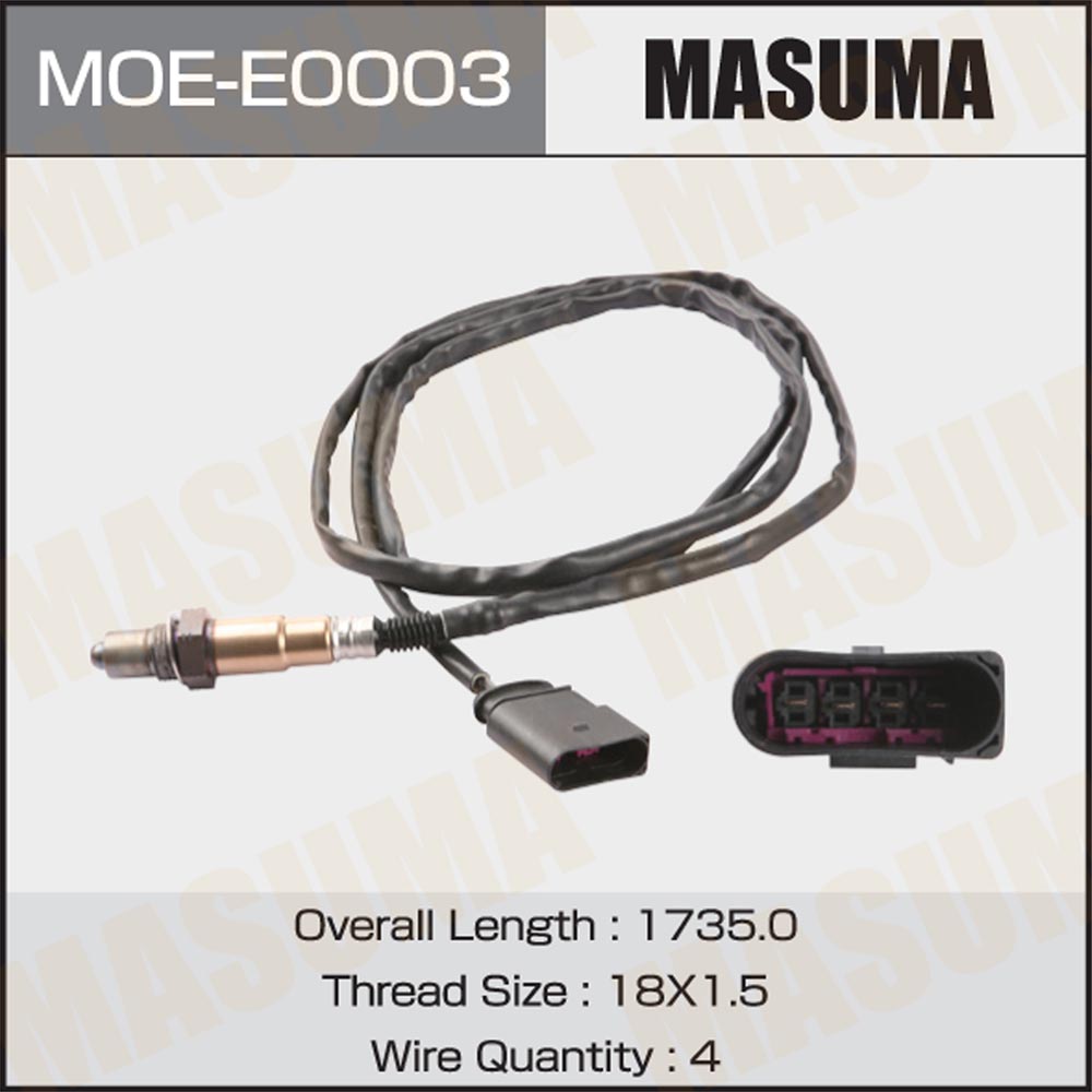 Auto Electrical System Oxygen sensor 06A906262AK for AUDI A3 HATCH H66W 4G93 by MASUMA