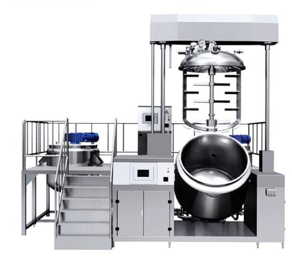 High Speed Mixing High Shear Dispersing Emulsifier Homogenization Vacuum