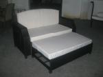 outdoor wicker sofa