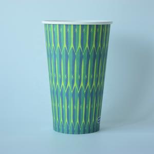 Quality Disposable 12oz 430ml Single Paper Cup PLA Coating Eco-Friendly wholesale