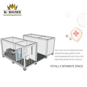 Quality Emergency Container Hospital Fast Build Isolation Room Made In China wholesale