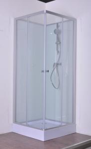 Quality White ABS Tray Chrome Profiles Tetragonum Shower Cabins 800 X800X2000mm wholesale