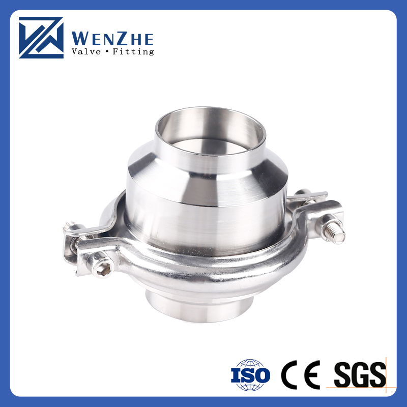 DN15-DN200 Sanitary Stainless Steel 304/316L Tri Clamp Check Valve Customized Support