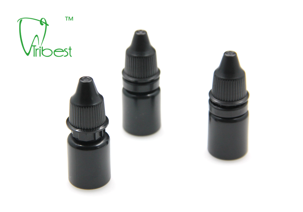 Medical Self Aspirating Disposable Dental Black Plastic Bottle
