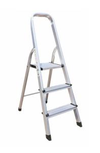 Quality Household Aluminium Platform Ladder 3 Steps Aluminum Folding Step wholesale