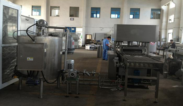 Automatic Marshmallow Depositing Production Line Machine Marshmallow Depositing Processing Line Equipment Machinery