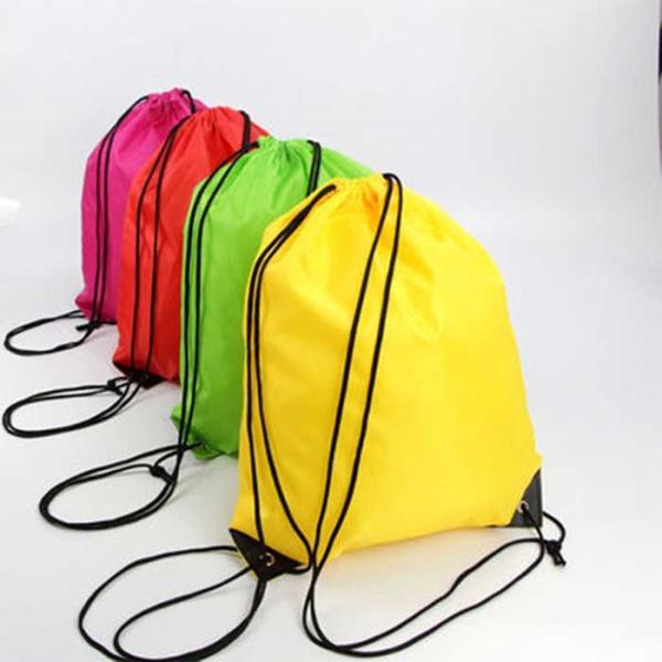 Non Woven Backpack Reusable Custom Eco Christmas Cartoon Dust Drawstring Gift