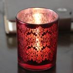 glass candle holder