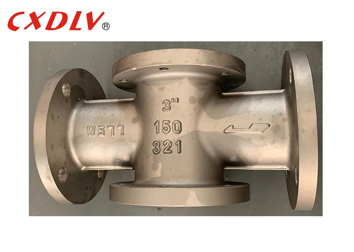 Flanged Sight Glass Valve Two Windows Connection with Spinners