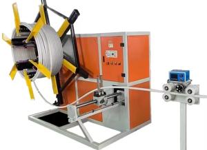 Quality Adjustable Hose Rubber Strip Winding Machine High Automation Soft Hose Coiler wholesale