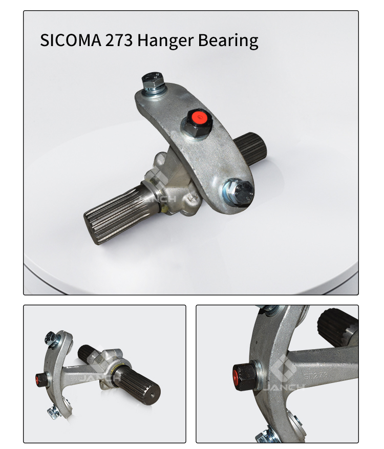 OEM Services Intermediate Hanger Bearing for SICOMA 168 Hoisting Shaft Screw Conveyor