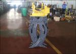 ZX60 Mini Excavator Rotating Grapple Hydraulic Timber Grappling Attachment