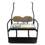 Club Car DS Golf Cart Steel 2N1 Rear Flip Back Seat Kit – Buff