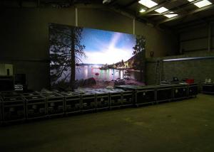 Quality HD 4mm Ultra Bright Outdoor Full Color LED Display Waterproof IP65 , Portable wholesale
