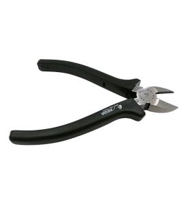 Quality Carbon Steel Diagonal Precision Cutting Pliers Black Color For Vehicle Maintenance wholesale